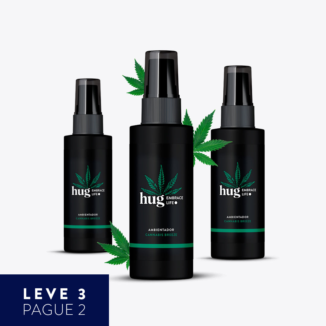 Ambientador Cannabis Breeze 100ml - HUG - Embrace Life ●