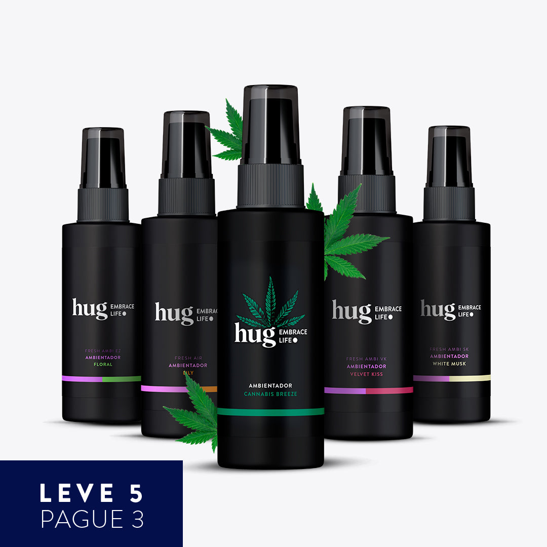 Ambientador Cannabis Breeze 100ml - HUG - Embrace Life ●