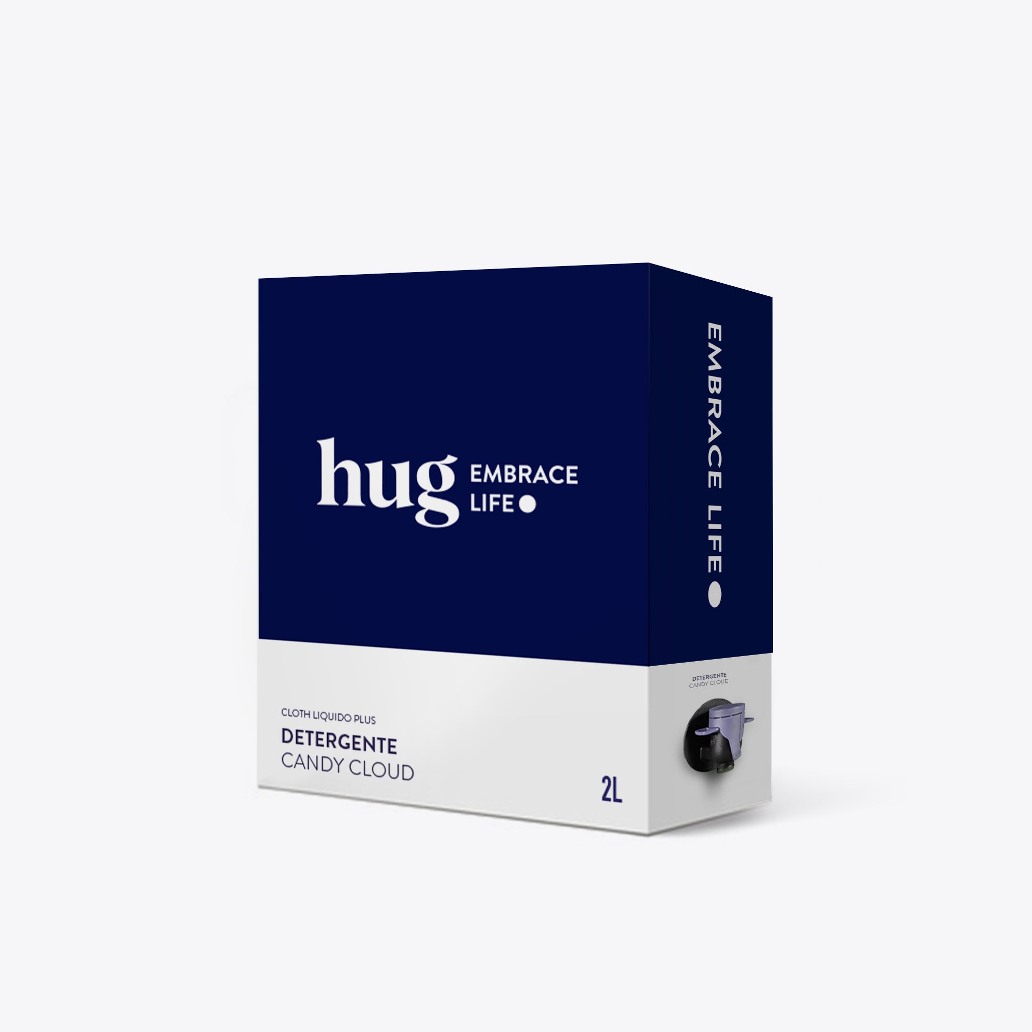 Detergente de Roupa Candy Cloud 2L - HUG - Embrace Life ●